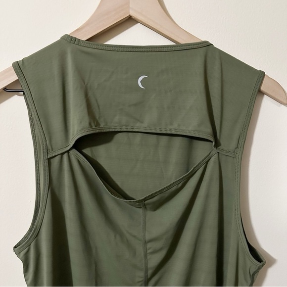 Zyia Active Womens Green Athletic Tank Top Size XL Stretch - Picture 4 of 7